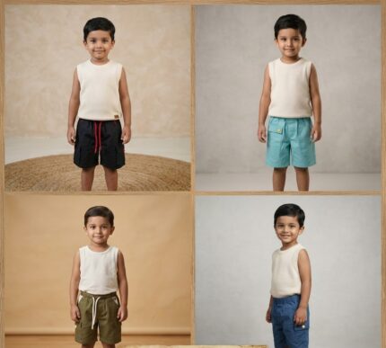 জিরো থেকে চার বছর বাচ্চা । 4 পিস কম্বো প্যাক। ফ্রি হোম ডেলিভারি